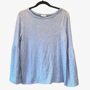Women's Ann Taylor LOFT Lounge Blue Long Sleeve Top – Size Medium